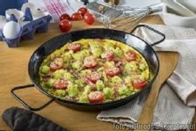 Remenat d'ous amb Romanesco